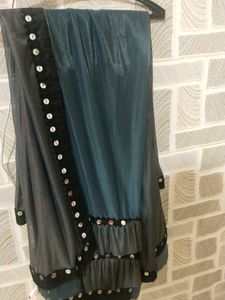 RUFFLE SAREE