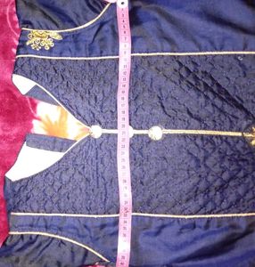 Beautiful Navy Blue Colour Gown