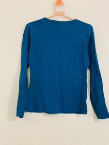 Blue Long Sleeve T-Shirt