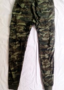 Unisex military joggers