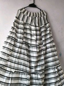 Striped Maxi Skirt