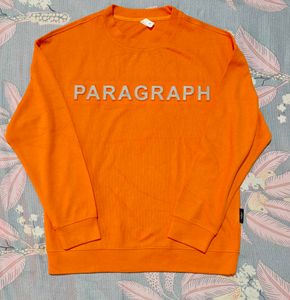 Paragraph Orange Crewneck Sweatshirt