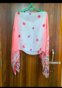 Floral Print Dupatta
