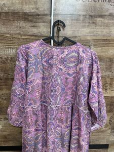 Pink Pattern Kurta