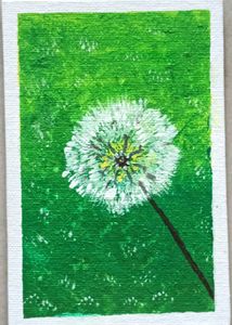 Acrylic painting on Canvas board