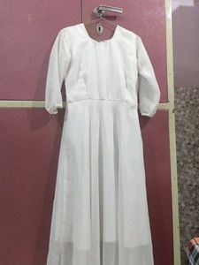 Elegant White Maxi Dress