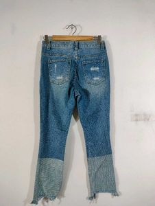 Blue Torned Jeans (Women&#39;s)