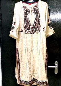 W Embellished Kurta