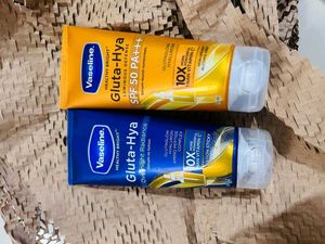 Vaseline Serum In Lotion Combo