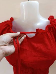 Imported Cute Red Tops 🤩