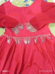 Red &amp; Gold Gaown