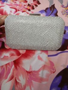 Glitter & Sequined Wedding Bridal Clutch