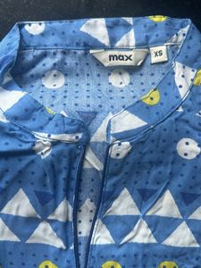 Max Multicoloured Patterned Kurti