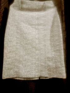 Korean White &amp; Black Skirt For Women