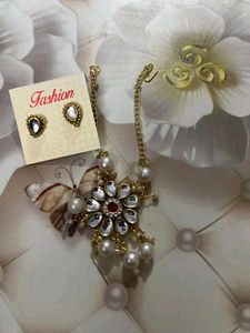 Laddu Gopal Ji Necklace With Earrings