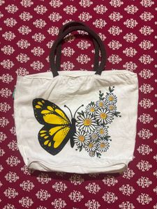 Mumuso Tote Zipper Bag