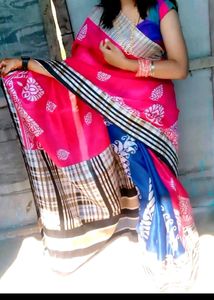 Beautiful Pink Saree 💗