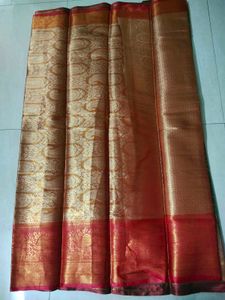 🎇💥Red &amp; Green Silk Saree