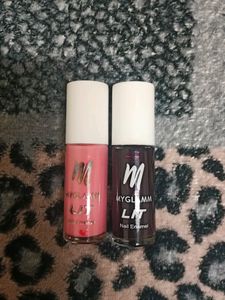 Myglamm Pink And Brown Nail Paint