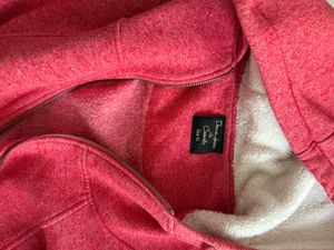 Red Fleece Hoodie