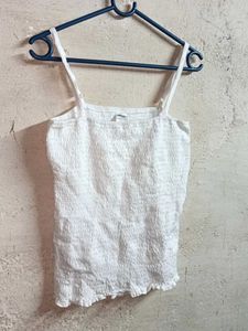 Trendy Ladies Fashion Top White