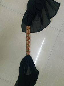 black sharara set