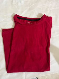 Red Colour T-shirt