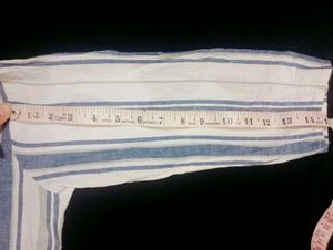Khadi Cotton White Stripe Kurta