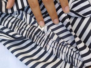 Black and White Flared Palazzo