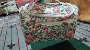 Floral Makeup Kit Bag Beautiful