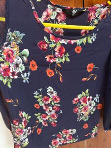 Almost New  2 Time Worn Cute Part Wear Top