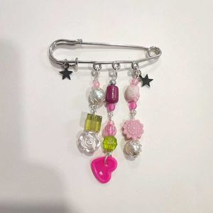 Pink Bag Pin Charm 🍥🌺🌷