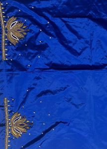 Royal Blue work blouse piece