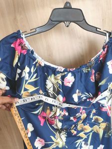 Brand New Shein Dress.. Ruffled off Should Dress