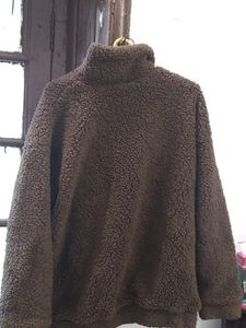 Urbanic Faux fur jacket Chcoclate Brown Color