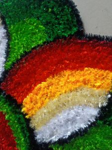 Flower Rangoli Mat