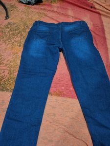 Dark Blue Denim Jeans