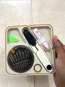 Portable Sewing Kit - Beige