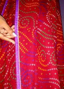 Red Saree