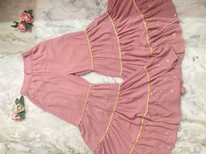 Pink Embroidered Shara Suit New