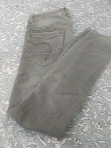 Gray Denim Jeans