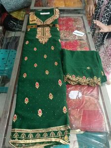 Embroidered Dress Material