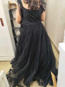 Heavy Evening Gown Shimmer Lining Inside