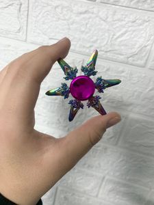 Metal Fidget Spinner With 3D Display Frame 🔥