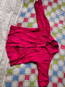 Pink Button-Down Shirt