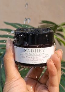 SADHEV ALOE VERA AND SAFFRON GEL