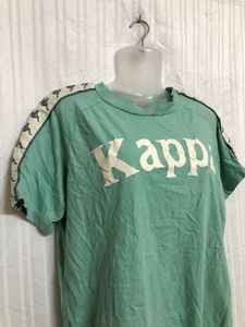 Kappa Sea Green Short Sleeve T Shirt