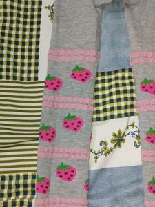 Strawberry Print Kids Leggings