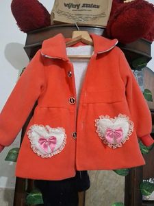 Adorable Orange Kids' Coat