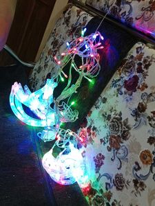 Cool Crescent Moon LED String Diwali Lamp Lights